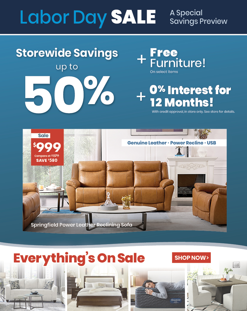 Labor Day Preview Sale